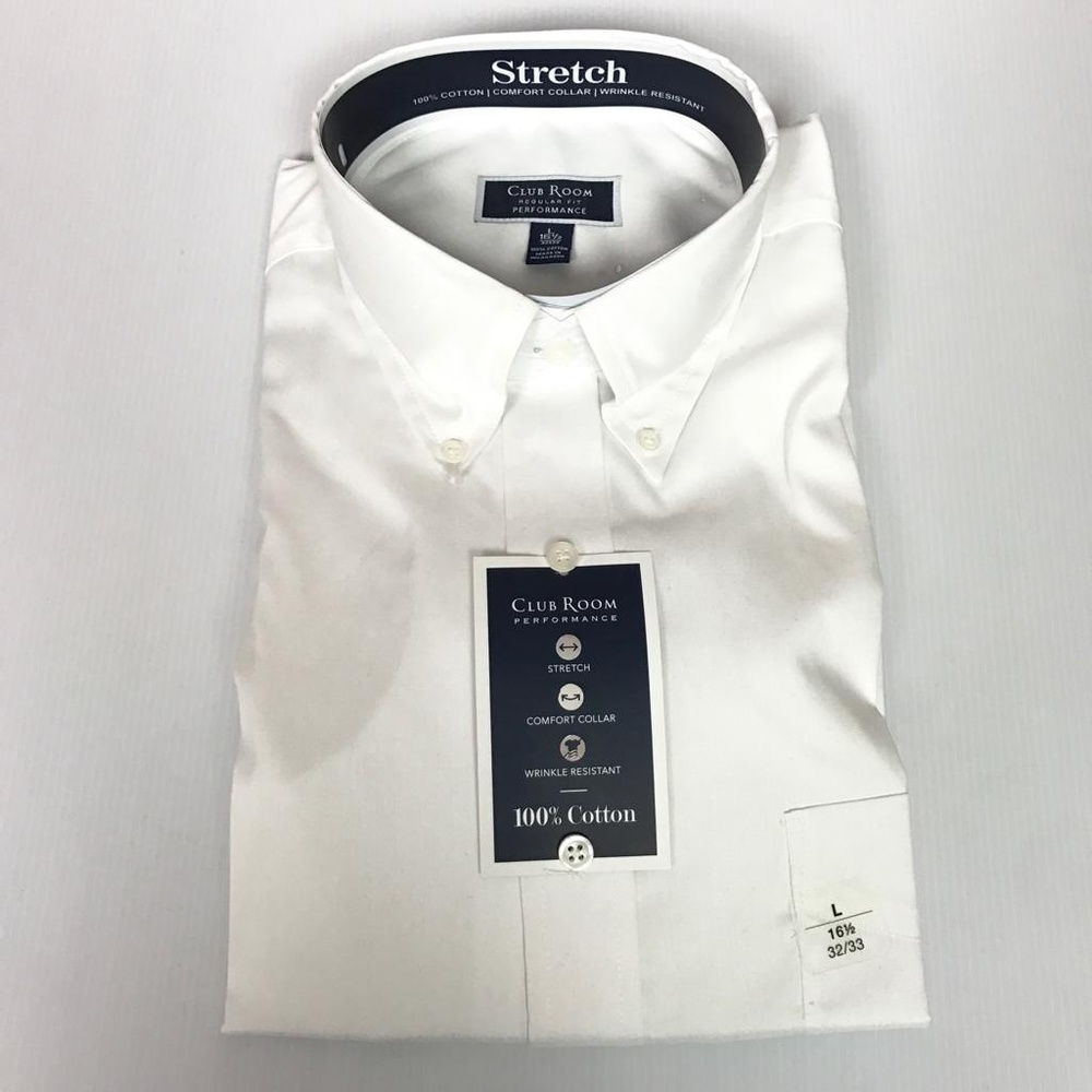 New Club Room Button Down Shirt L/16.5